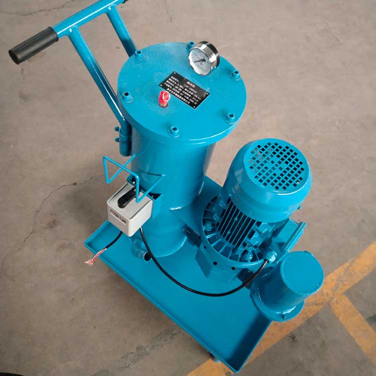 華豫供應(yīng)油液除雜用LUC濾油機(jī) 單筒 可移動(dòng)小車(chē)