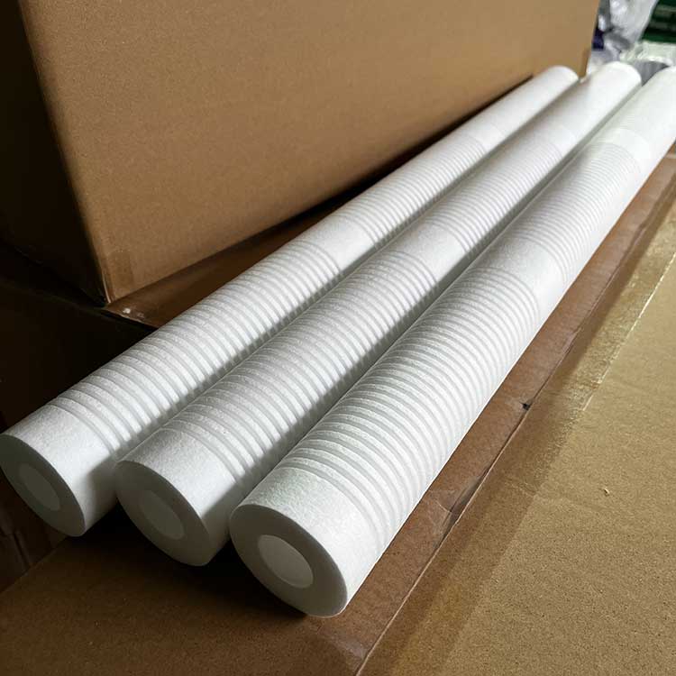 華豫供應(yīng)水過濾用熔噴PP溝槽濾芯 30寸 3um 5um