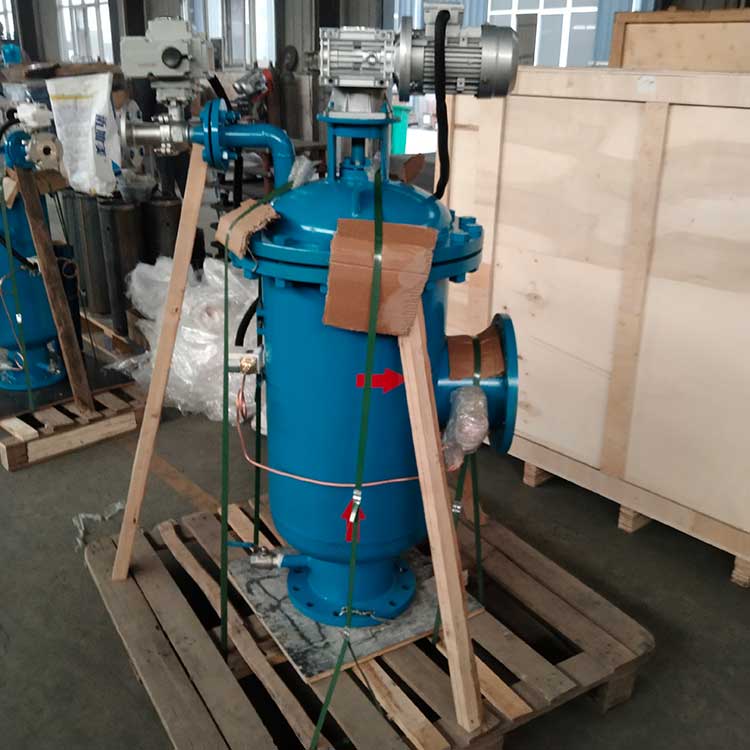 華豫供應(yīng)DN200全自動(dòng)自清洗過濾器 內(nèi)置T型絲濾網(wǎng)