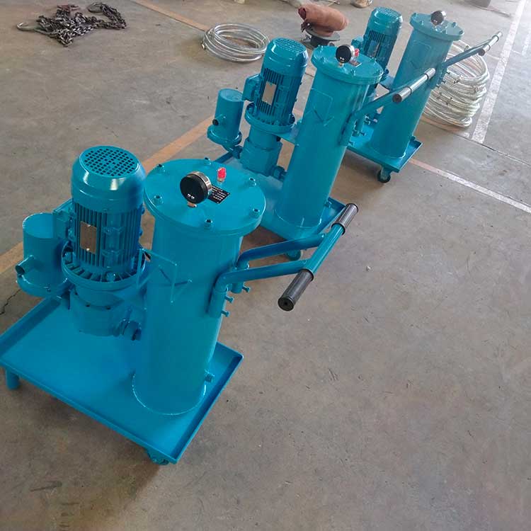 華豫生產(chǎn)供應(yīng)油液過(guò)濾除雜質(zhì)用DT-100×50濾油機(jī)