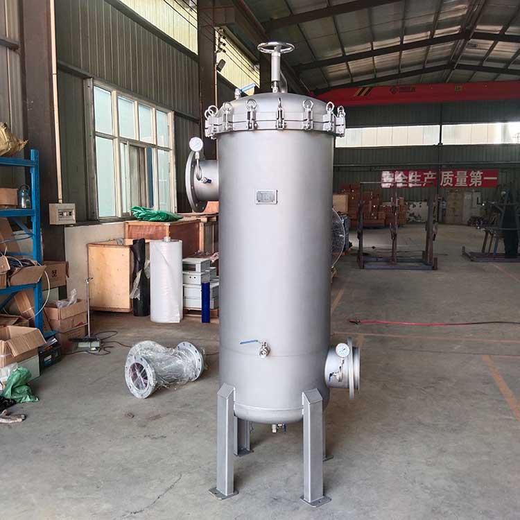 華豫生產(chǎn)供應(yīng)DN200超濾清洗保安過濾器 精度100μm