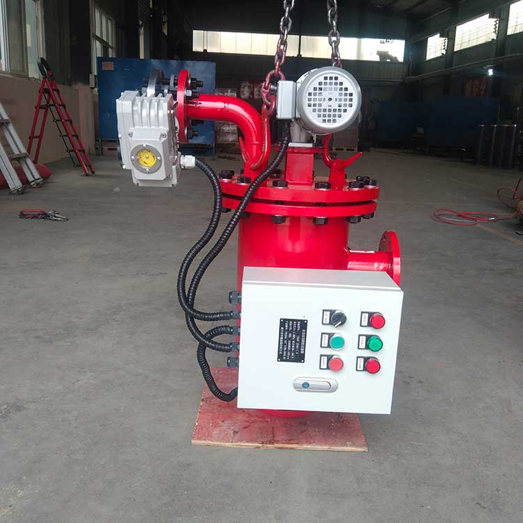 華豫生產(chǎn)供應(yīng)DN80全自動(dòng)自清洗過濾器 100微米